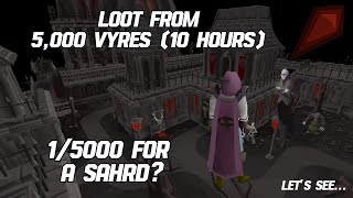 LOOT FROM 5000 VYRE PICKPOCKET 10 hours [upl. by Xonnel160]