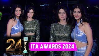 ITA Awards 2024 Pranali Rathod And Bhavika Sharma Spotted Together For Grand ITA Awards 2024 [upl. by Lemra]