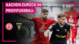 RotWeiss Essen  Alemannia Aachen  Highlights mit LiveKommentar  3 Liga  MAGENTA SPORT [upl. by Thomasa395]