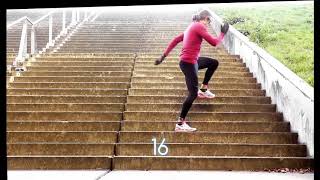 37 Exercices sur des escaliers  Comment courir vite  Rentrée sportive [upl. by Eylatan567]