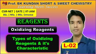 L02 Reagents  Oxidizing Reagents Types of Oxidizing Reagents amp its Characteristic CSIRNET GATE [upl. by Hoenack]