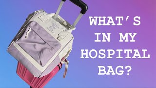 HOSPITAL BAGS CHECKLIST What’s in my hospital bag What’s in my baby’s hospital bag 2024 [upl. by Buschi260]