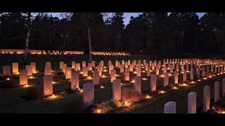 Christmas Candles at Holten Canadian War Cemetery 2022 [upl. by Eniretac475]