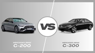 MercedesBenz C200 Vs MercedesBenz C300 [upl. by Oicatsana764]