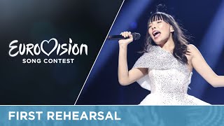 Dami Im  Sound Of Silence Australia First Rehearsal [upl. by Ateiluj612]