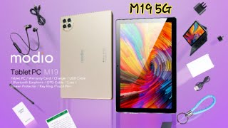 Modio M19 10 Inch HD 5G Tablet Review  Modio m22 5g tablet review [upl. by Lewanna]