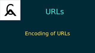 URL encoding [upl. by Dnalloh]