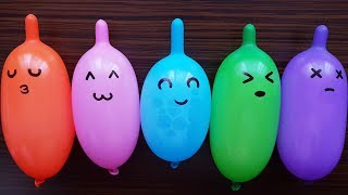 Making Slime With Funny Balloons 7 [upl. by Prebo]