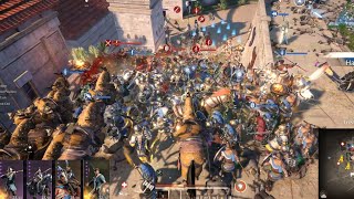 Conquerors Blade  Siege Battle Gameplay 1285 No Commentary [upl. by Eirollam]