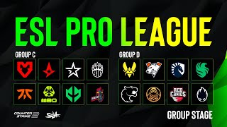 День 1  ESL Pro League Season 2024  Groups CampD  КРNВОЙ ЭФИР [upl. by Scevor]