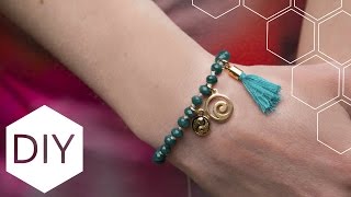 DIY sieraden maken met Kralenhoekje  Geknoopte armband [upl. by Ad]