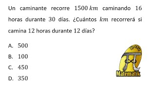 Proporcionalidad compuesta  Regla de tres compuesta  Examen de admisión Universidad Nacional [upl. by Ardnot]