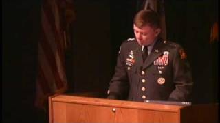 Army ROTC Awards 2009  Arthur M Bartell [upl. by Yetah145]