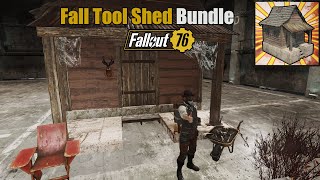 Fall Tool Shed Bundle  Fallout 76 Showcase [upl. by Aniuqahs283]