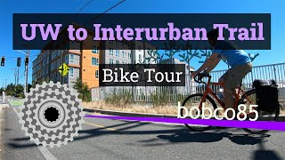 UW to Interurban Trail Bike Tour [upl. by Atsirhc]