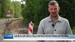 ReTV Būvē gājēju un velo ceļus ārpus apdzīvotām vietām [upl. by Ilse]