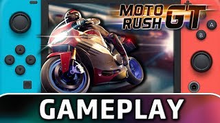 Moto Rush GT  First 10 Minutes on Nintendo Switch [upl. by Katzman]