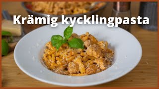 Krämig kycklingpasta med Zeina Mourtada [upl. by Eatnoj]