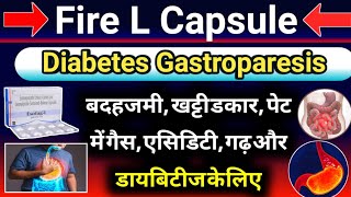 Fire L Capsule uses in Hindi  ESOMEPRAZOLE  MAGNESIUM ENTERIC COATED amp LEVOSULPIRIDE CAPSUL [upl. by Ecyor662]