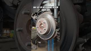 Hammertime Day 127 of Hit a Brake Rotor Every Day car automobile automotive shorts [upl. by Verge]