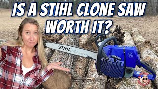 Is the Stihl MS 660 CLONEHolzfforma G660 Worth it You might be surprised Review VLOG [upl. by Adnot]