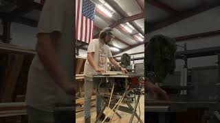 pt 2 of processing recycled pallet wood for my diy van build vanlife woodworking diy [upl. by Roley]