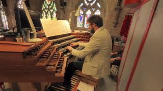 Organ concert by Jonathan Smith University of Glasgow [upl. by Marabel]