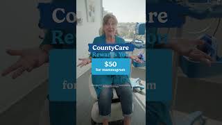 Earn 50 for mammograms with CountyCare Reward yourself and stay healthy [upl. by Nya906]