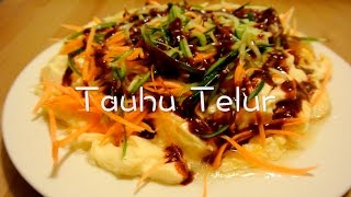 How to Cook Tofu Tauhu Telur Tofu with Egg [upl. by Arrio]