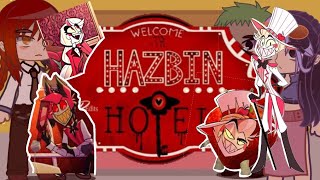 anime characters react to hazbin hotel [upl. by Guerra962]