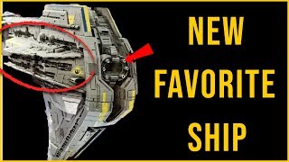 Made from Star Destroyers  COMPLETE BREAKDOWN of the Best New Canon Ship  Starhawkclass [upl. by Anya271]