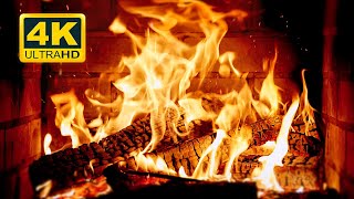 🔥 Cozy Fireplace 4K 12 HOURS Fireplace with Crackling Fire Sounds Crackling Fireplace 4K [upl. by Adnovad968]