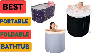 Best Portable Foldable Bathtub Reviews 2023 [upl. by Hippel]