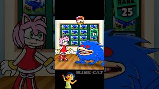 How Sonic evolves into a monster sonic amy cartoon trending credit Slime cat [upl. by Black13]