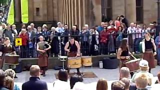 Edinburgh Fringe Festival  Scottish folk music performance [upl. by Basia728]