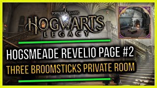 Hogsmeade Field Guide Revelio Pages 2 Three Broomsticks Private Room [upl. by Yenohtna592]