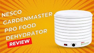 Nesco FD1018A Gardenmaster Pro Food Dehydrator Review [upl. by Steve335]