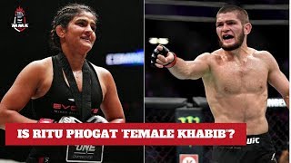 Ritu Phogat happy to be called Female Khabib [upl. by Meehar]