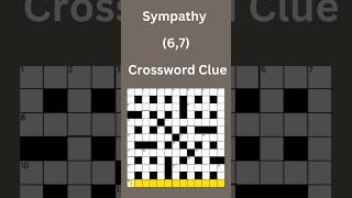 Sympathy 67 Crossword Clue crossword crosswordpuzzles [upl. by Galen]