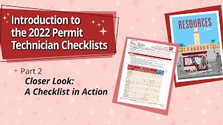 2022 Permit Technician Checklist  Part 2 A Checklist in Action [upl. by Gittle489]