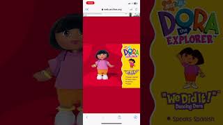 Dancing Dora we did it lost Website 2003 toy SnowMaxToys chickmoschannel [upl. by Eyde922]