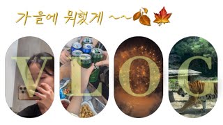 배우 브이로그 야무진 가을나기🍁 feat 910월 ZIP ‼️짧음주의‼️ [upl. by Nwahser]