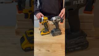 Dewalt Atomic DCF850 vs Flex 24v Impact Driver dewalt flextools flex24v [upl. by Aliehc]