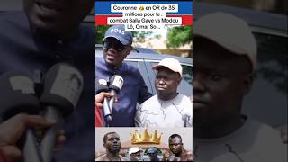 Balla Gaye vs Modou lo 30 millions couronne ballagaye2 modoulo luttesénégalaise shortsviral [upl. by Eralc]