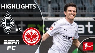 Champions Leaguechasing Frankfurt THRASHED by Gladbach  ESPN FC Bundesliga Highlights [upl. by Alikam160]