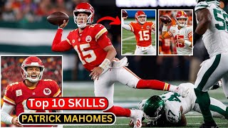 Top 10 SKILLS Patrick Mahomes Plays from the 2024 Season  Kansas City Chiefs [upl. by Noelle]