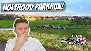 HOLYROOD PARKRUN REVIEW Event 72 [upl. by Ardnnek]