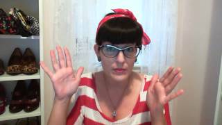 Classy Rebel Clipin Bettie Bangs Product Review Retro and Rockabilly [upl. by Ladnik902]