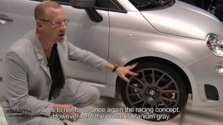 Abarth  Frankfurt Motor Show  Interview with Ruben Wainberg [upl. by Mellisent]