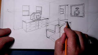 Mastering Stage Design A TwoPoint Perspective Drawing Tutorial part one [upl. by Cannice]